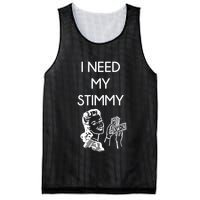 I Need My Stimmy Funny Stimulus Check Mesh Reversible Basketball Jersey Tank