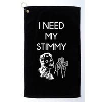 I Need My Stimmy Funny Stimulus Check Golf Towel