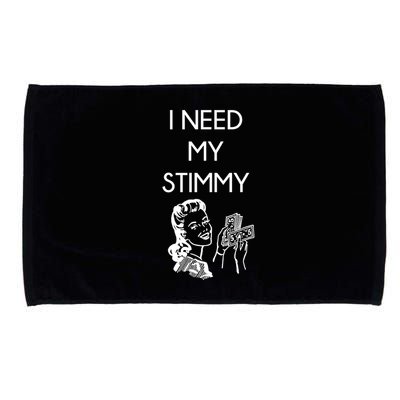 I Need My Stimmy Funny Stimulus Check Microfiber Hand Towel