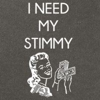 I Need My Stimmy Funny Stimulus Check Cotton Canvas Backpack