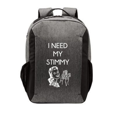 I Need My Stimmy Funny Stimulus Check Vector Backpack