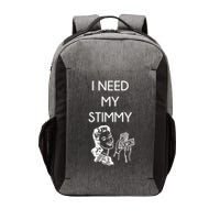 I Need My Stimmy Funny Stimulus Check Vector Backpack