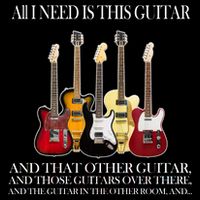 I Need My Ukulele Guitars Performance Shirt