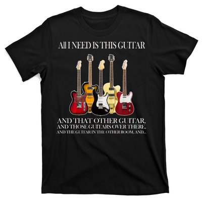 I Need My Ukulele Guitars T-Shirt