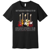 I Need My Ukulele Guitars Premium T-Shirt