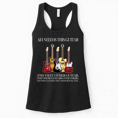 I Need My Ukulele Guitars Womens Tank Top