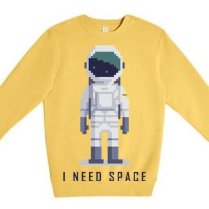 I Need Space Premium Crewneck Sweatshirt