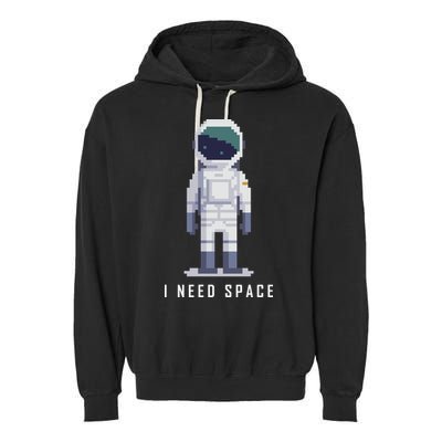 I Need Space Garment-Dyed Fleece Hoodie