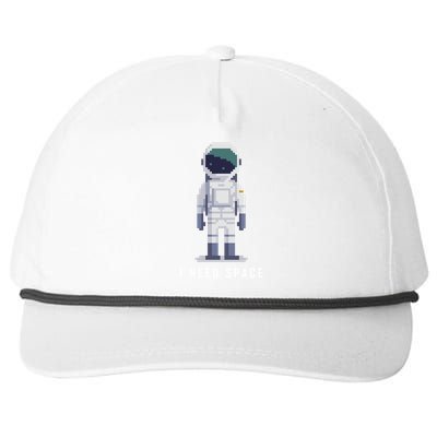 I Need Space Snapback Five-Panel Rope Hat