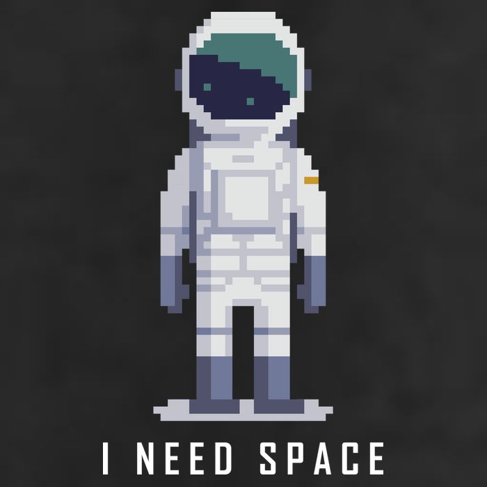 I Need Space Adult Drive Performance Visor