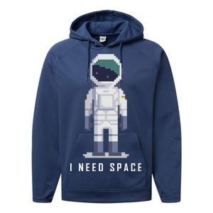 I Need Space Performance Fleece Hoodie