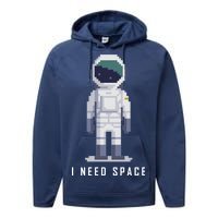 I Need Space Performance Fleece Hoodie