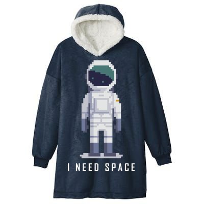 I Need Space Hooded Wearable Blanket