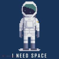I Need Space Button