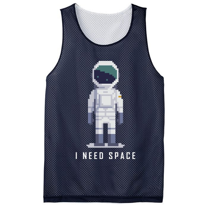 I Need Space Mesh Reversible Basketball Jersey Tank