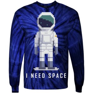 I Need Space Tie-Dye Long Sleeve Shirt