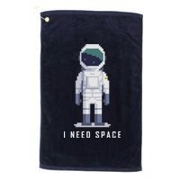 I Need Space Platinum Collection Golf Towel