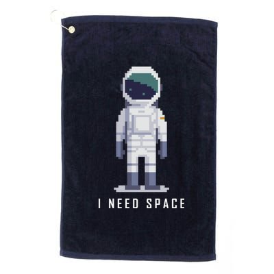 I Need Space Platinum Collection Golf Towel