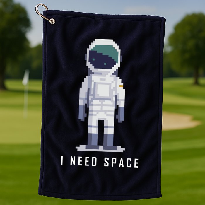 I Need Space Golf Towel