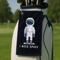 I Need Space Golf Towel