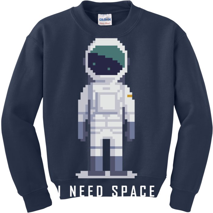 I Need Space Kids Sweatshirt