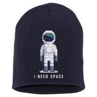 I Need Space Short Acrylic Beanie