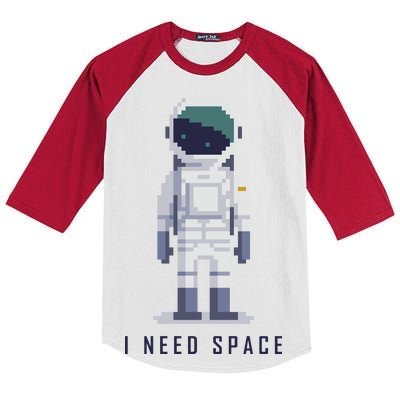 I Need Space Kids Colorblock Raglan Jersey