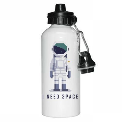 I Need Space Aluminum Water Bottle