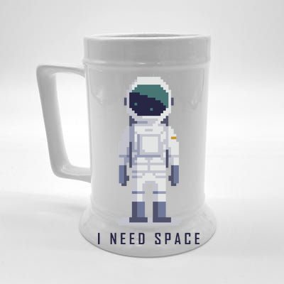 I Need Space Beer Stein