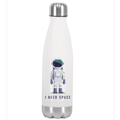 I Need Space Stainless Steel Insulated Water Bottle