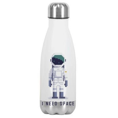 I Need Space Stainless Steel Insulated Water Bottle