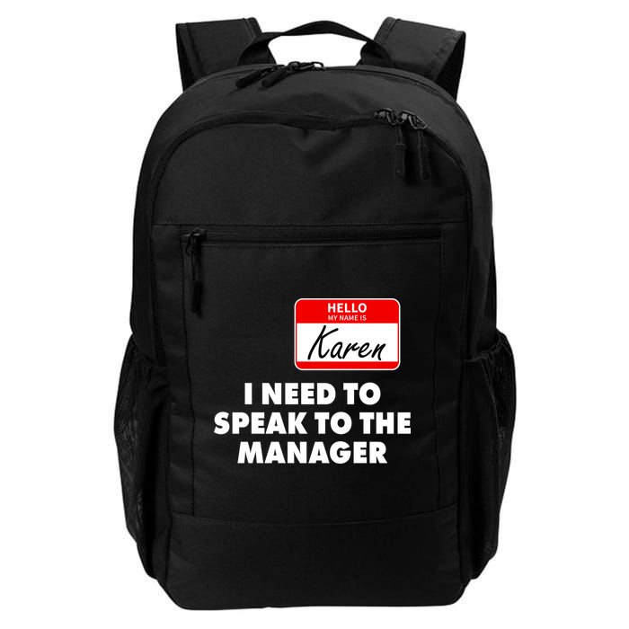 I Need To Speak To The Manager Karen Costume Backpack