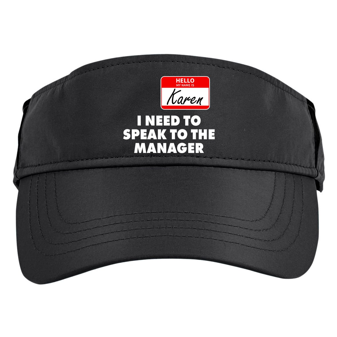 I Need To Speak To The Manager Karen Costume Adult Drive Performance Visor
