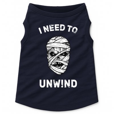 I Need To Unwind Doggie Tank