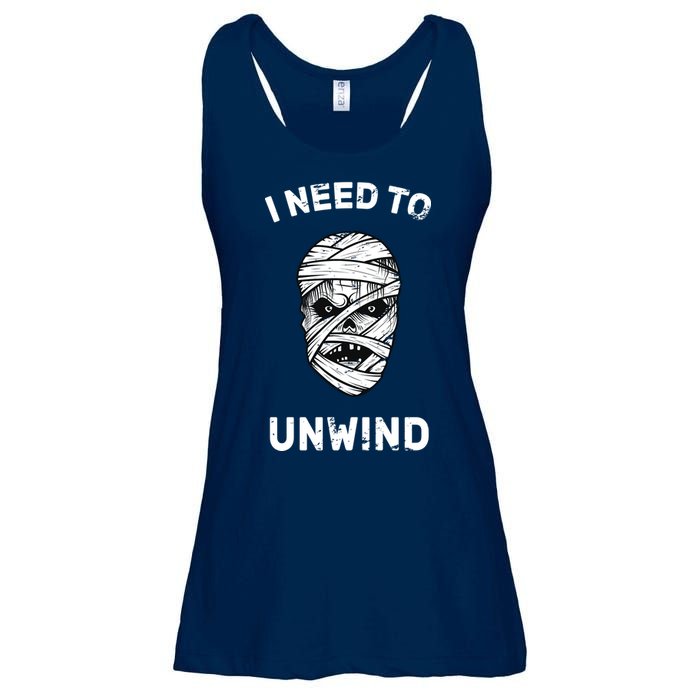 I Need To Unwind Ladies Essential Flowy Tank