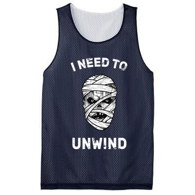 I Need To Unwind Mesh Reversible Basketball Jersey Tank