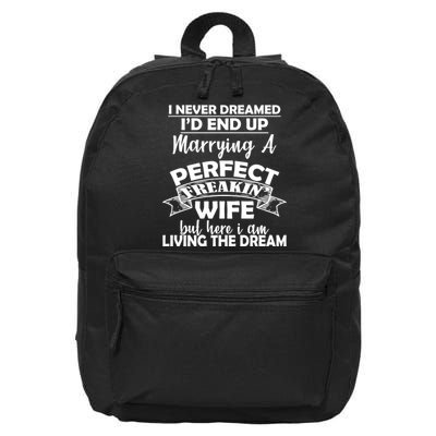 I Never Dreamed I'd End Up Marrying A Perfect Wife 16 in Basic Backpack