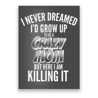 I Never Dreamed I'd Grow Up to be a Crazy Mom Poster