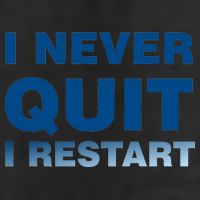 I Never Quit I Restart Gamer Cool Comfort Performance Bucket Hat