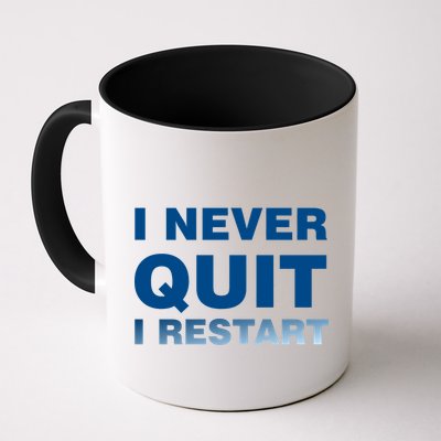 I Never Quit I Restart Gamer Mug