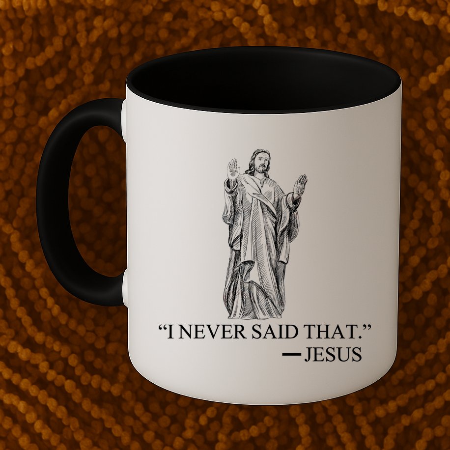 I Never Said That - Jesus Christ Mug