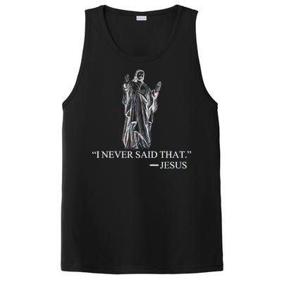 I Never Said That - Jesus Christ PosiCharge Competitor Tank