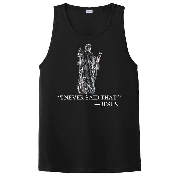 I Never Said That - Jesus Christ PosiCharge Competitor Tank