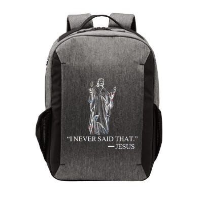 I Never Said That - Jesus Christ Vector Backpack