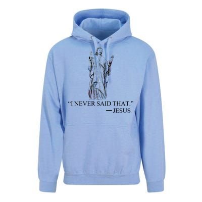 I Never Said That - Jesus Christ Unisex Surf Hoodie