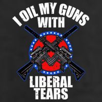 I Oil My Guns With Liberal tears Adult Drive Performance Visor