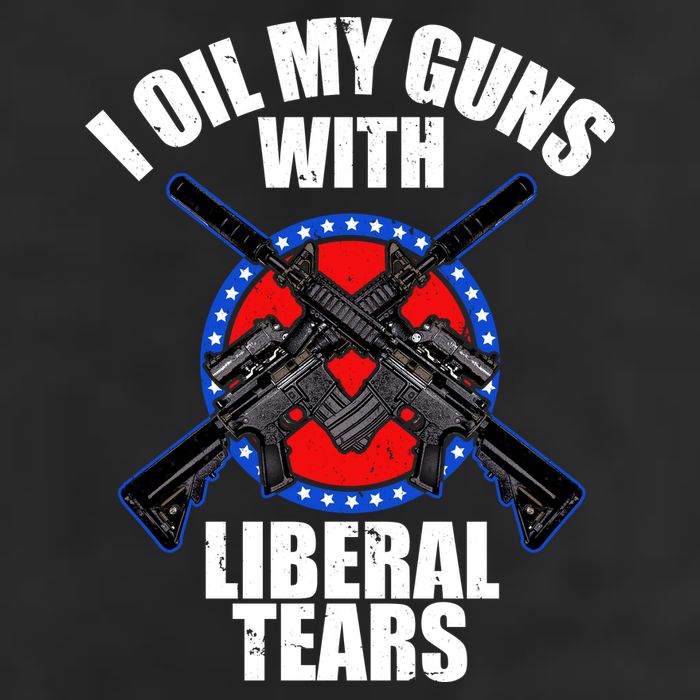 I Oil My Guns With Liberal tears Adult Drive Performance Visor