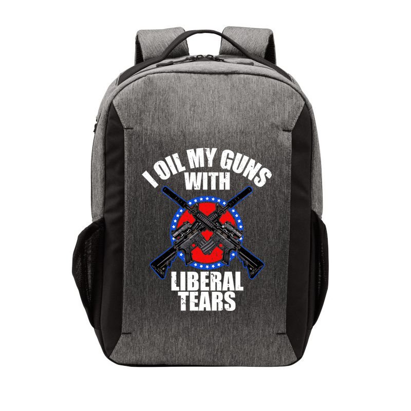 I Oil My Guns With Liberal tears Vector Backpack