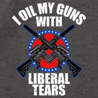 I Oil My Guns With Liberal tears Vector Backpack