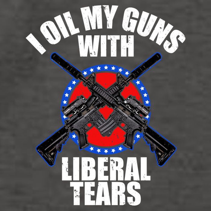 I Oil My Guns With Liberal tears Vector Backpack